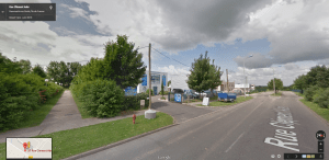 Les frères Kouachi se sont retranchés dans cette imprimerie à Dammartin-en-Groëlle, Seine-et-Marne. (Capture d'image Google Maps)