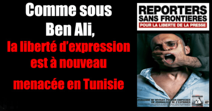 Pour RSF, le combat pour la liberté d'expression n'est pas terminé (crédit RSF)