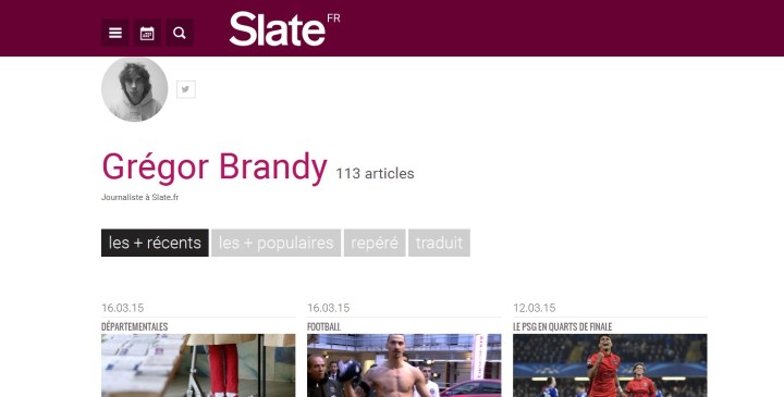 Grégor Brandy. Légende : Pour Grégor Brandy, la formation est importante. Crédit photo : slate.fr