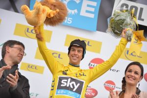 Le podium pour Richie Porte