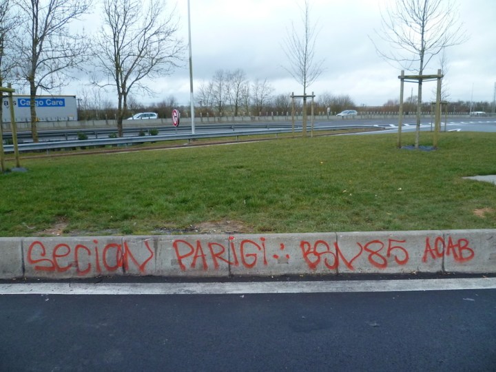 Le tag de la Secioun Parigi Crédits : Loris Bavaro