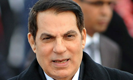 Zine el Abidine Ben Ali a été chassé du pouvoir le 14 janvier 2011 par un mouvement de protestation populaire. Il s'est réfugié à Djeddah en Arabie Saoudite. Il est arrivé au pouvoir le 7 novembre 1987.