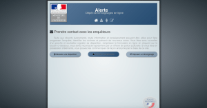 La plateforme en ligne du ministère de l’Intérieur. Crédit A. G.