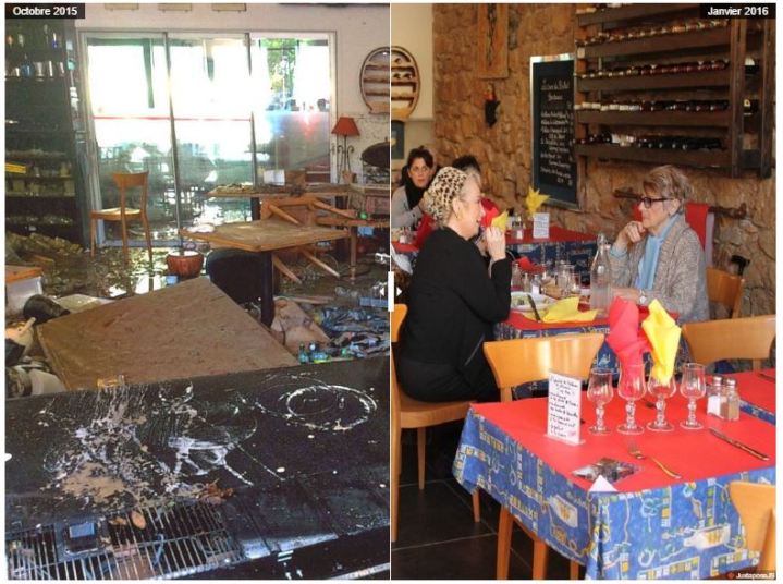 PHOTO COMPARATIF AVANT APRES