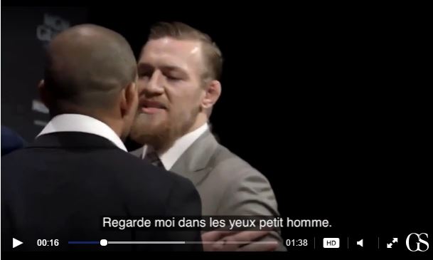 Les nombreuses provocations de McGregor face à José Aldo 