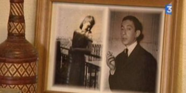 Photographie de Lise Levitzky et Serge Gainsbourg dans leur jeune âge. Crédit photo : Capture d'image France 3 