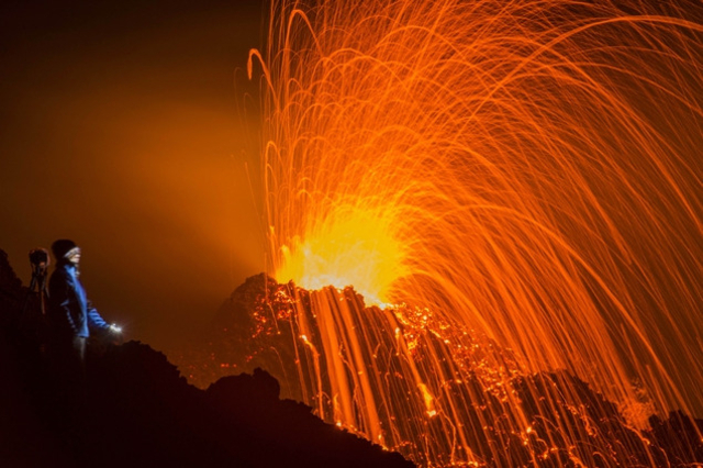 Eruption du Piton de la Fournaise d'août 2015