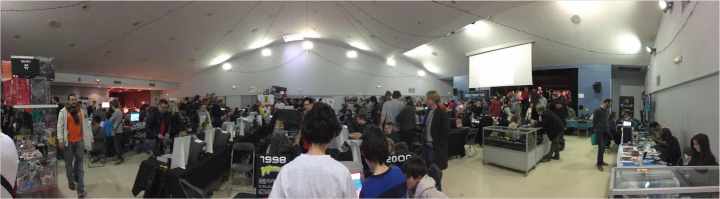 Environ 2000 personnes se sont rendues au RE-PLAY Festival lors de son édition 2016. (Crédit photo : Nicolas Lellouche)