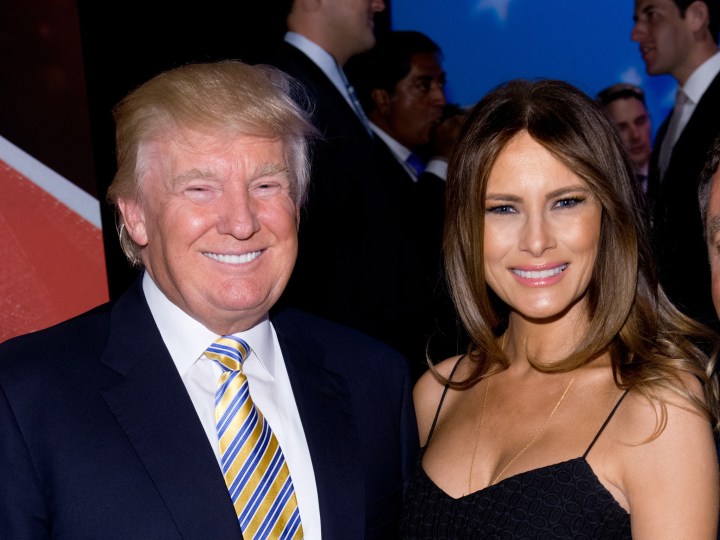 Donald Trump et sa femme, Melania Trump à New-York. Crédit photo: Chicago Tribune