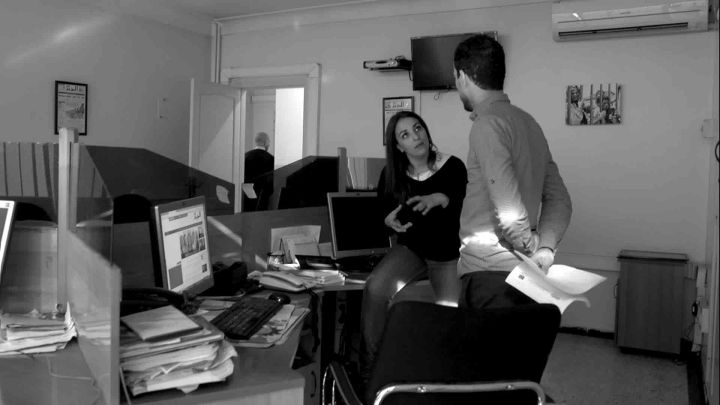 Nedjima et Mustapha enquêtent tout les deux sur le paradis (Baya Films)