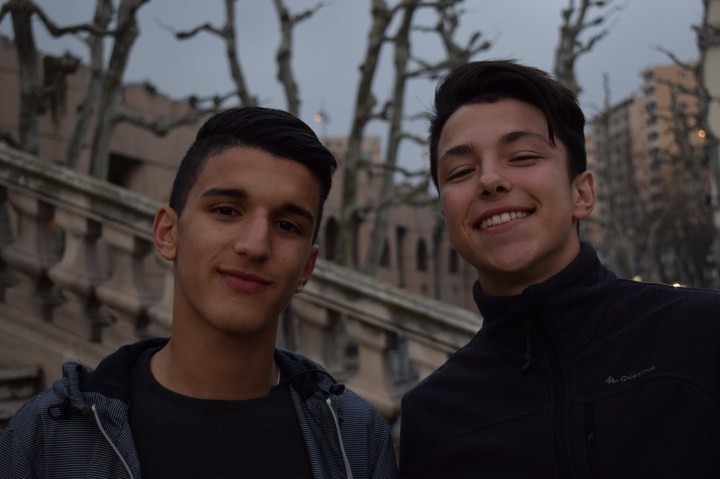 Deux jeunes Marseillais