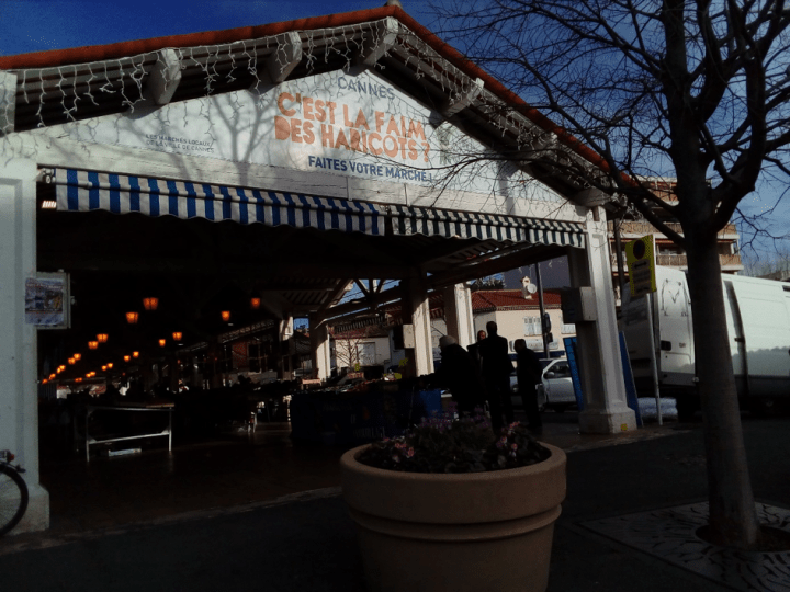 Marché Cannes Bocca Fin Haricots