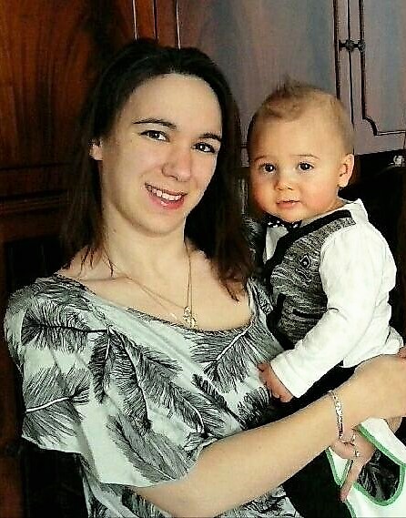 angélique et son bébé