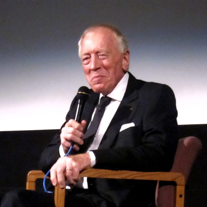 Max von Sydow est un acteur français, né sudéois. Photo Flickr CC