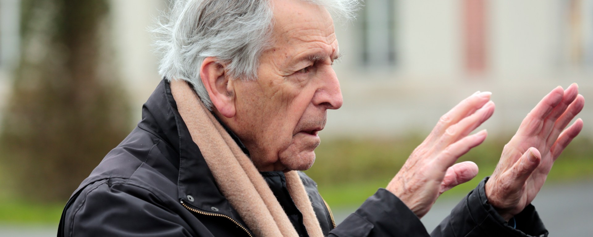 Costa-Gavras sur le tournage de son film Le Dernier souffle