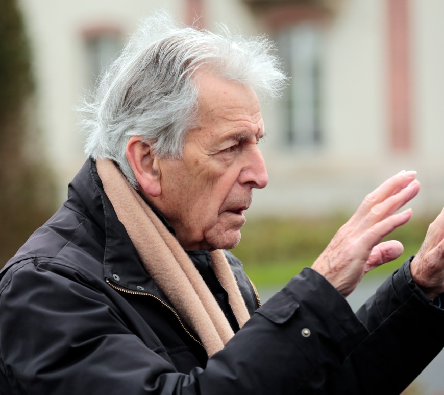 Costa-Gavras sur le tournage de son film Le Dernier souffle