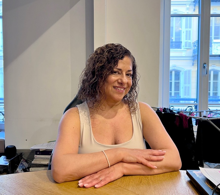 Taline Sakadjian revient sur son parcours et son histoire. © Armance Pomares